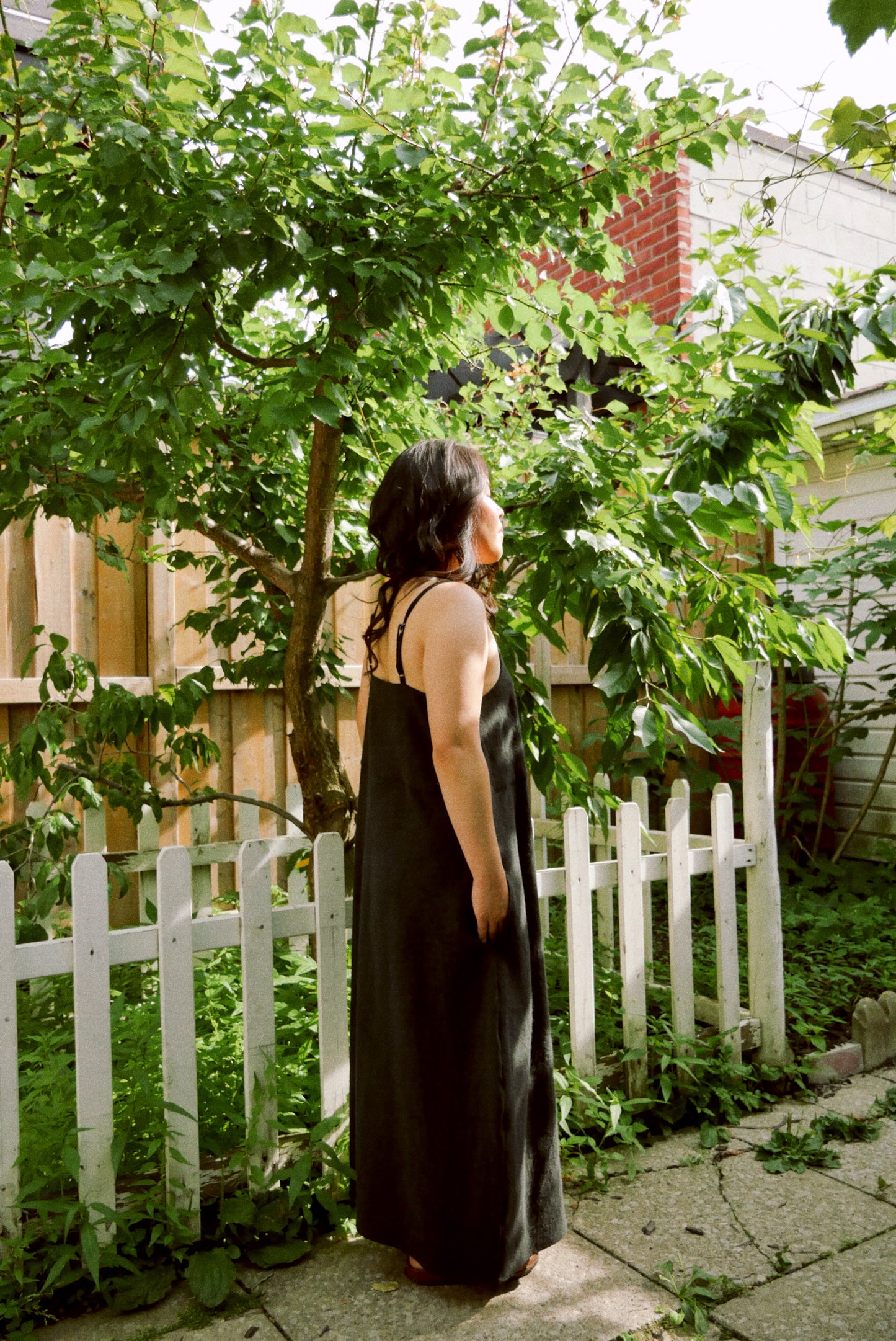 Barrel Maxi Dress - Charcoal